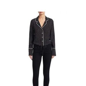 Scripted - Polka Dot Blouse